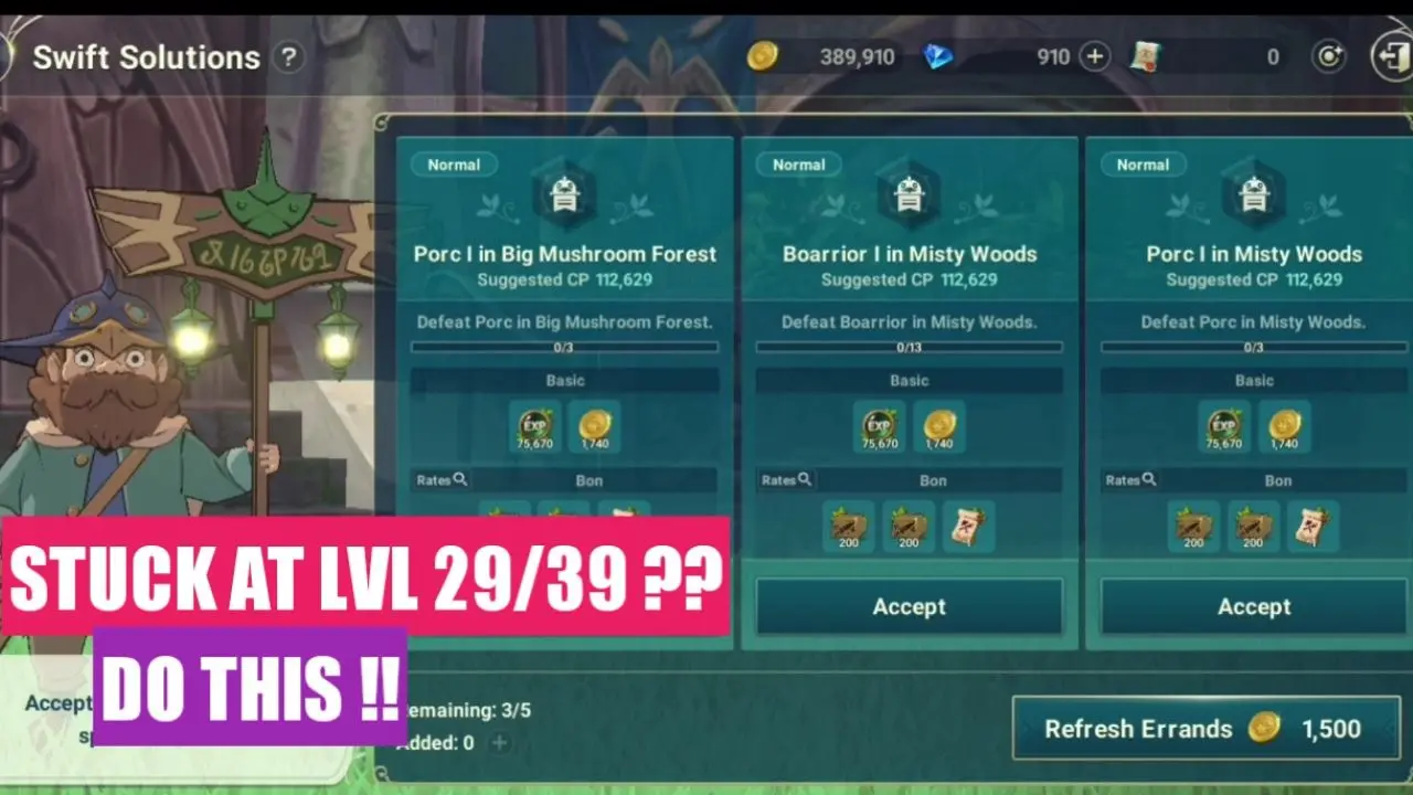 Fix Stuck at level 29 or 39 in Ni No Kuni Cross Worlds