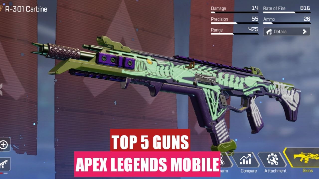 Top 5 Best Guns in Apex Legends Mobile TECHFORNERD