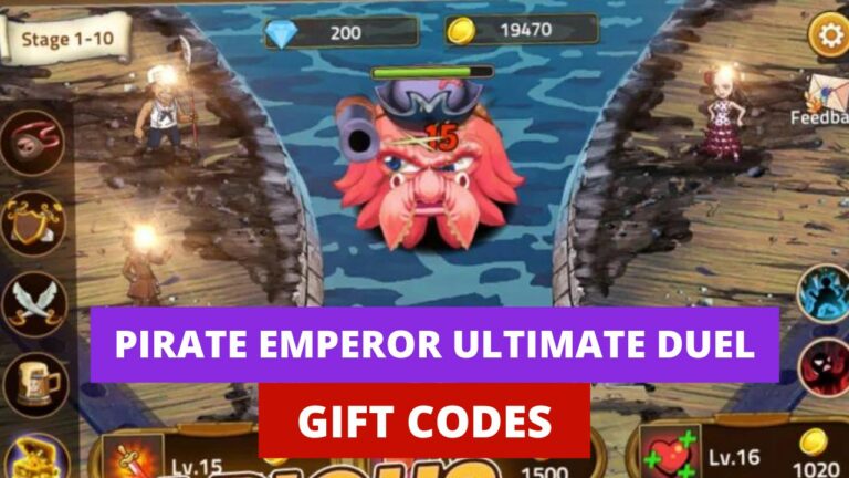 Pirate Emperor Ultimate Duel Gift Codes