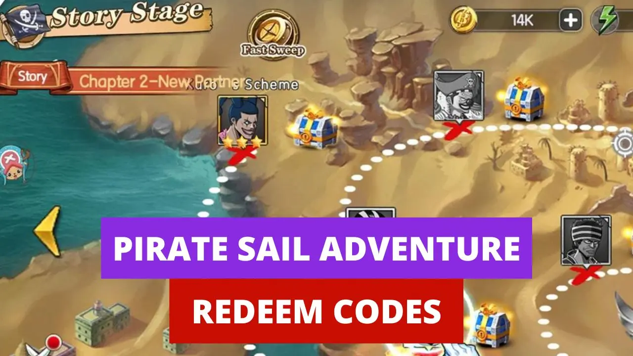 Pirate Sail Adventure Redeem Codes (August 2026)