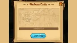 Redeem a gift code in Nautical Honor