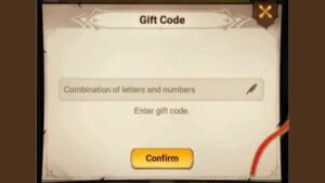 Redeem a gift code in Omniheroes