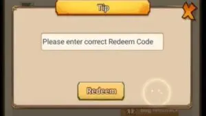 Redeem a gift code in Pirate Sea of Storms