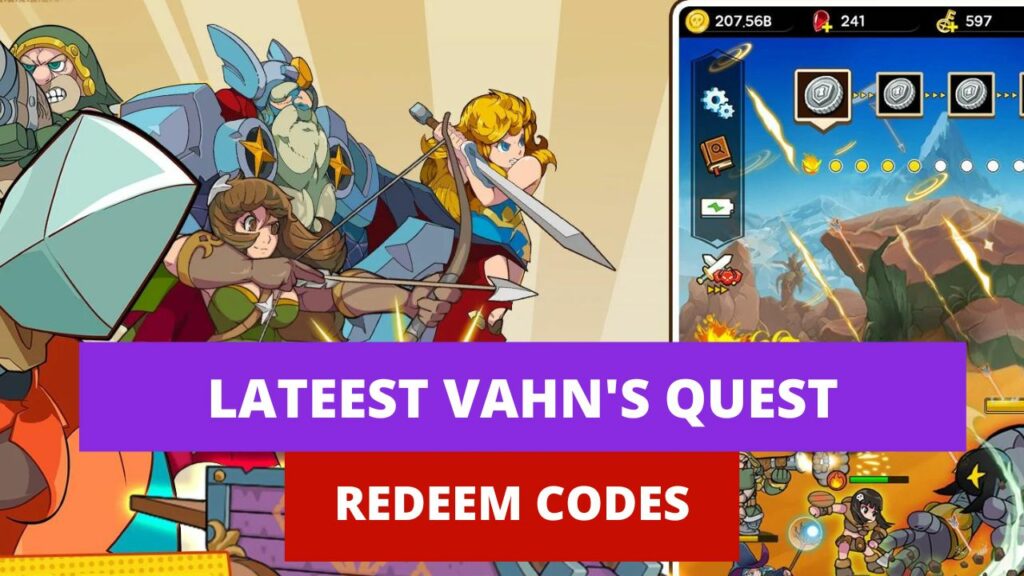 Vahn's Quest Redeem Codes