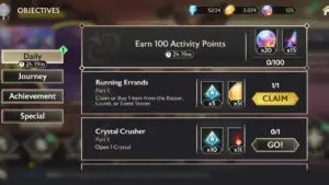 mirrorverse daily tasks