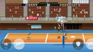 players in the spike