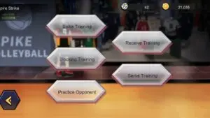 the spike training mode