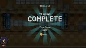 the spike training