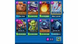Clash Royale Arena 1 Mini pekka giant