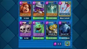 Clash Royale Arena 2 Valkyrie baby dragon
