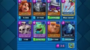 Clash Royale Arena 4 gaint air trouble