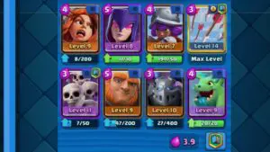 Clash Royale Arena 5 giant witch