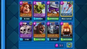 Clash Royale Arena 5 hog goblin bait