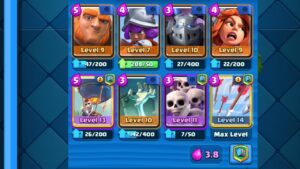 Clash Royale Arena 6 giant loon deck