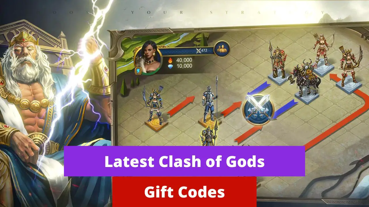 Clash of Gods Gift Codes (August 2022)