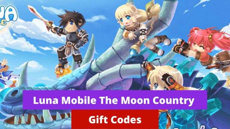Luna Mobile The Moon Country Gift Codes