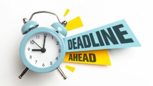 Manage Deadline