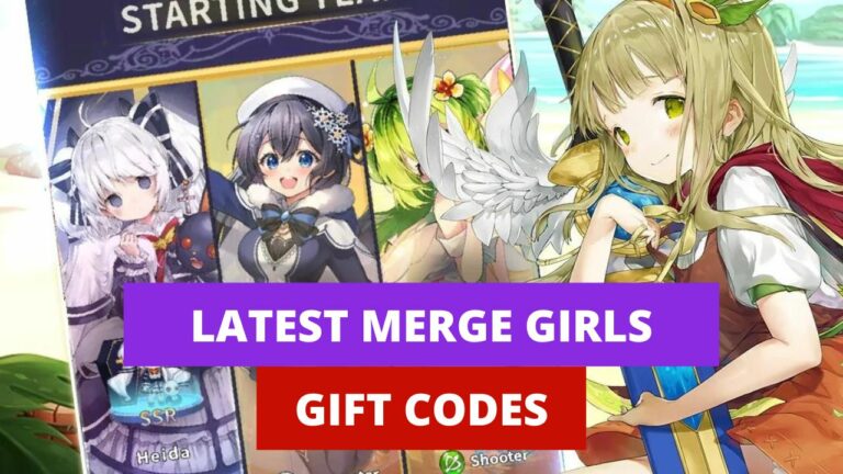 Merge Girls Gift Codes