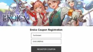 Redeem a gift code Eroica