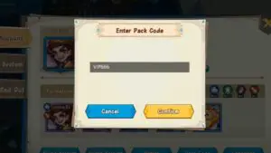 Redeem a gift code in Hero Nexus