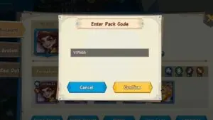 Redeem a gift code in Hero Nexus