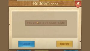 Redeem a gift code in Pirate Duel