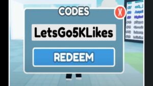Redeem a gift code in Roblox Race Clicker