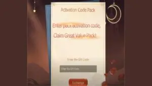 Redeem a gift code in Tales Noir
