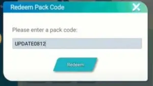 Redeem a gift code in Tiny Monster Go