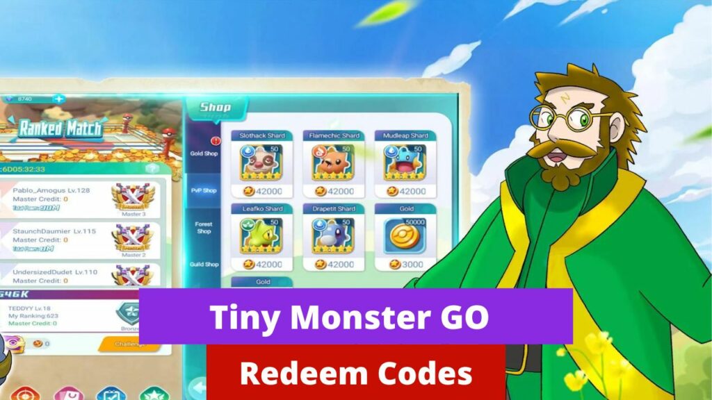 Tiny Monster GO Redeem Codes