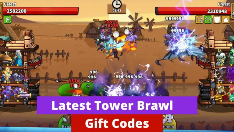 Tower Brawl Gift Codes