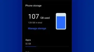 Check your storage