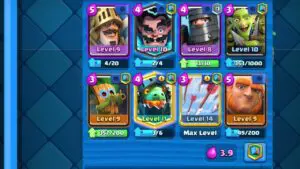 Clash Royale Arena 11 giant double prince