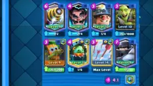 Clash Royale Arena 11 mega knigght sparky