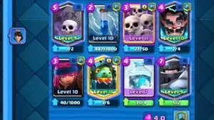 Clash Royale Arena 14 mega knight freeze firecracker