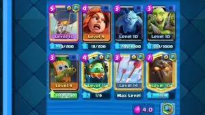 Clash Royale deck 1 lava loon jungle fever