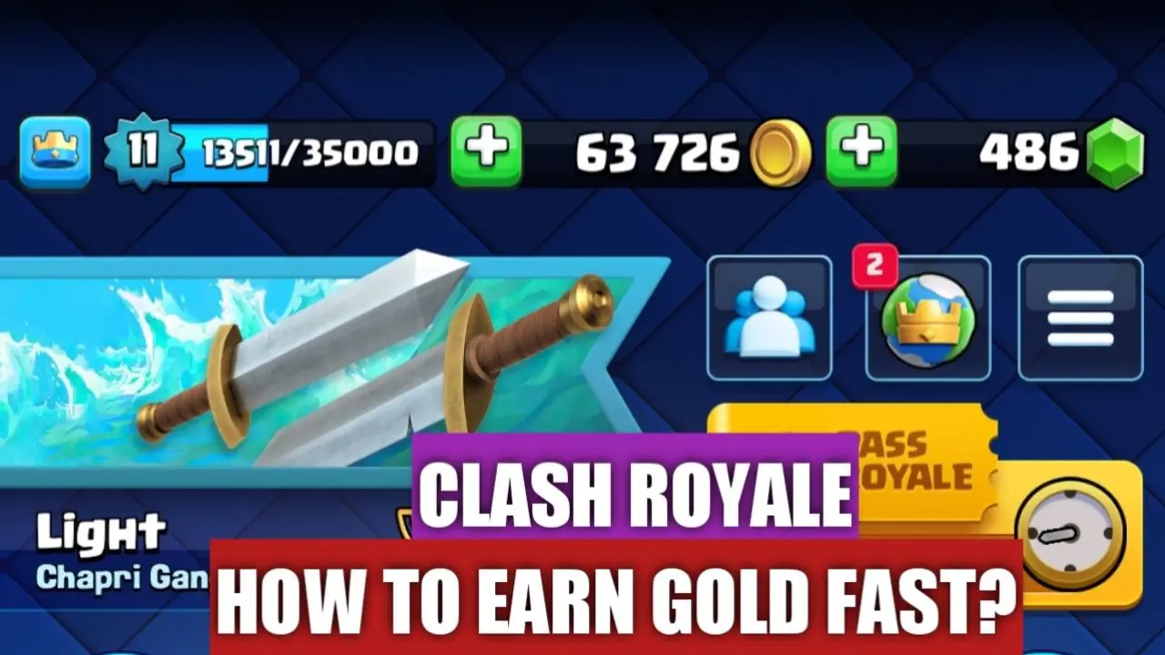 Top 5 Best Ways To Earn Gold in Clash Royale