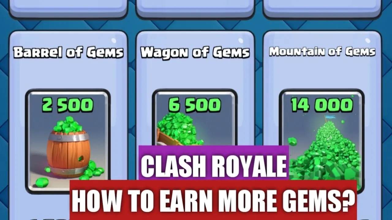 What is the Fastest Ways To Get More Gems in Clash Royale?