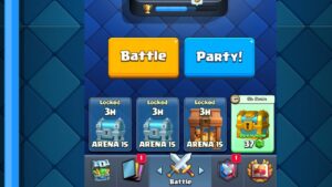 Clash royal opening chests