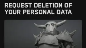 Clash royale how delete your account
