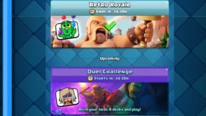 Clash royale participate in challenges