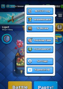 Clash royale supercell id
