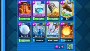 Clash royale using spells