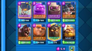 Clash royale using tower attacking cards