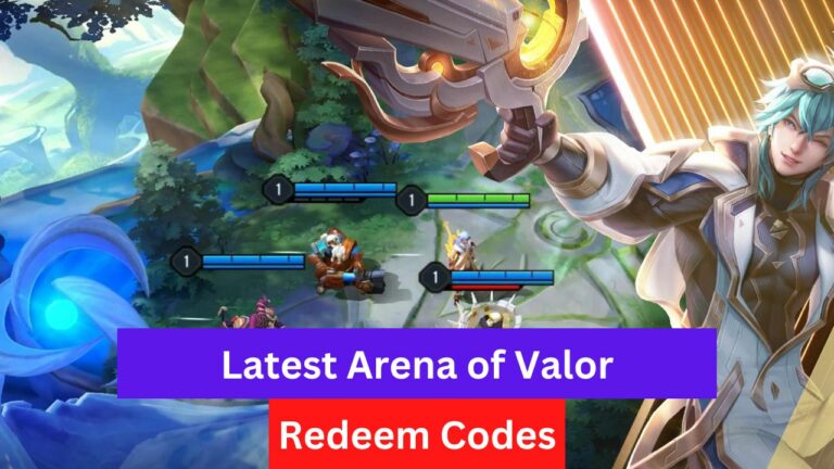 Arena of Valor Redeem Codes