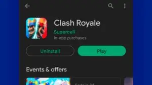 Uninstalling and Reinstalling Clash Royale