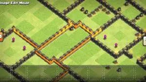 clash of clans 7 upgrading walls