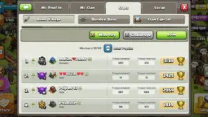 clash of clans join a clan