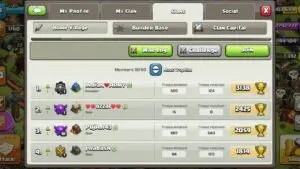 clash of clans join a clan