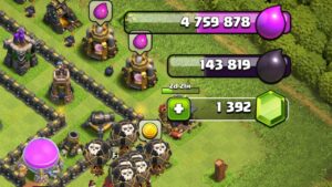 clash of clans top save up gems